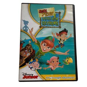 Disney Junior Jake And The Neverland Pirates: Peter Pan Returns DVD-GUC